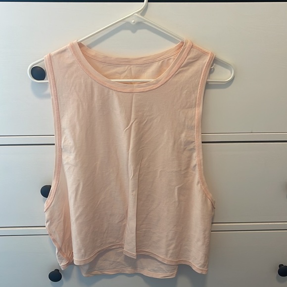 Lululemon Cut Back Crop Tank Top - Picture 5 of 6